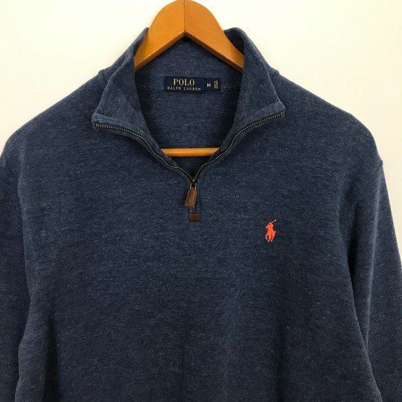Polo Ralph Lauren Other - POLO RALPH LAUREN Men 100% Cotton M Blue Sweater